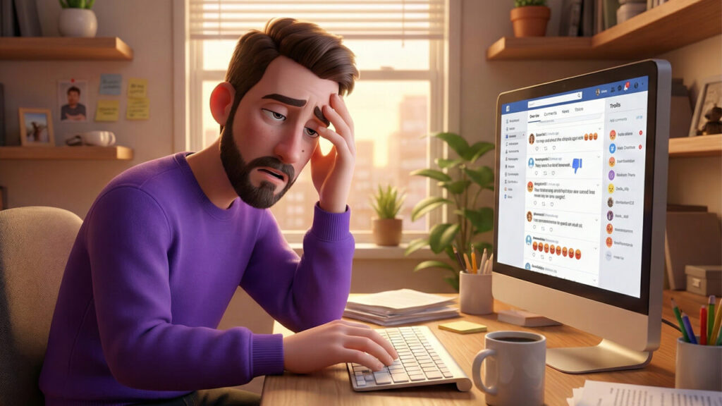 Gestión de comentarios negativos en redes sociales
