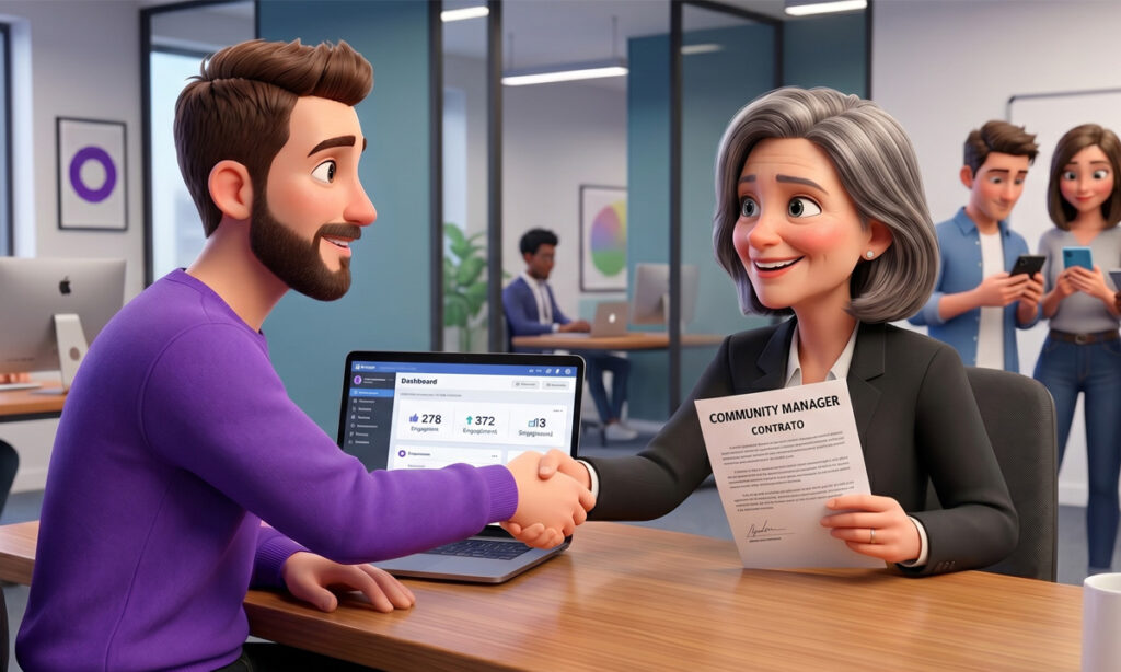 Contratar community manager